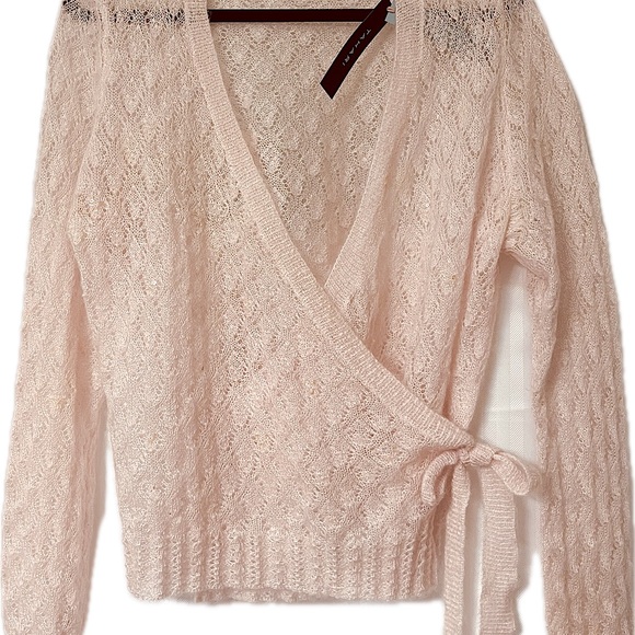 T Tahari 100% CASHMERE wrap cardigan BRAND NEW WITH TAGS! - Picture 3 of 10